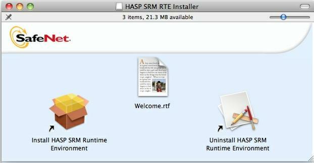 hasp srm run time environment